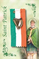 St.Patrick's Day Badge/Harp Motif   (8516)