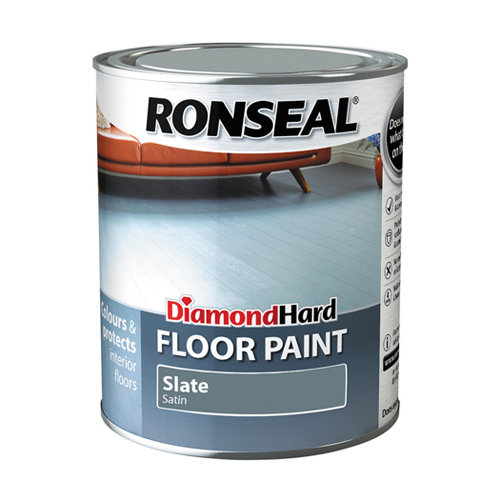 Buy Ronseal Diamond Hard Floor Paint Grey 2.5L Tadhg O'Connor ltd