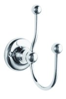 LH311 CARLTON DBL ROBE HOOK