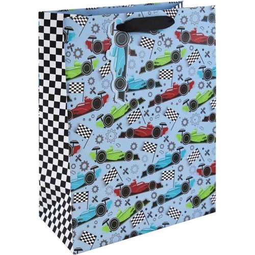 Large Race Car Gift Bag