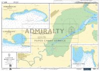 ADMIRALTY Small Craft Chart - 5601.12 Plans on the Dorset Coast