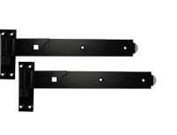 Hook & Band Hinge 350mm (14") Black Pack of 2