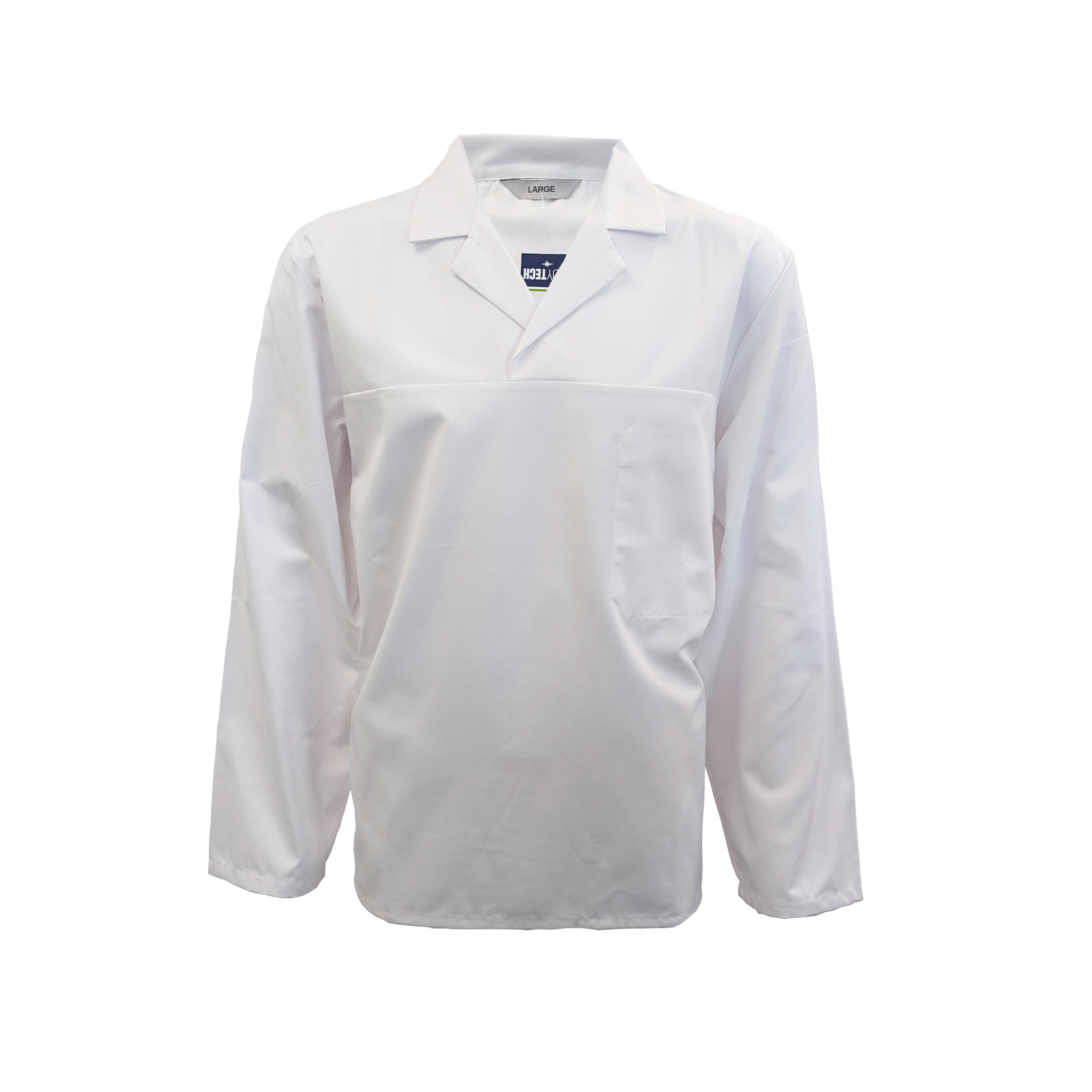 BODYTECH FOOD SMOCK, WHITE