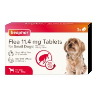Beaphar Small Dog Flea Tablets 3 tab x 1