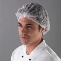 White Metal Detectable Mob Caps, 1000/Case