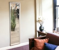 Offer Price &euro;49.95 House Cream Long Bevelled Mirror