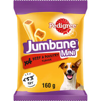Pedigree Jumbone Mini - Beef & Poultry x 8