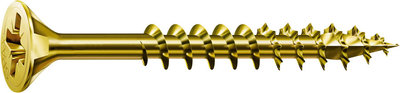 Spax Countersunk Pozi Screw 6x80mm Pk of 100