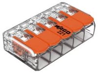 Wago 5P Compact Lever Connectors 221-615