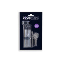 DW Euro Cylinder Key/Key 35:10:35mm (80mm) Nickel