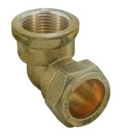 H&B COMPRESSION 15mm x 1/2" H403 FEMALE ELBOW