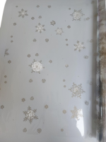 CELLOPHANE SNOWFLAKE 35MICRON
