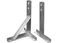12" T & K Set Galvanised Brackets