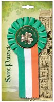 Patrick's Day Rosette/Shamrock Motif   (8538)