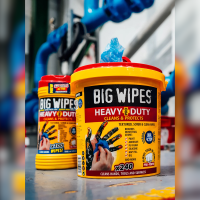 Big Wipes, Heavy- Duty Wipes, 240 Wipes