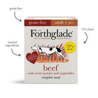 Forthglade Complete Grain-Free Adult Beef with Sweet Potato & Veg 395g x 18
