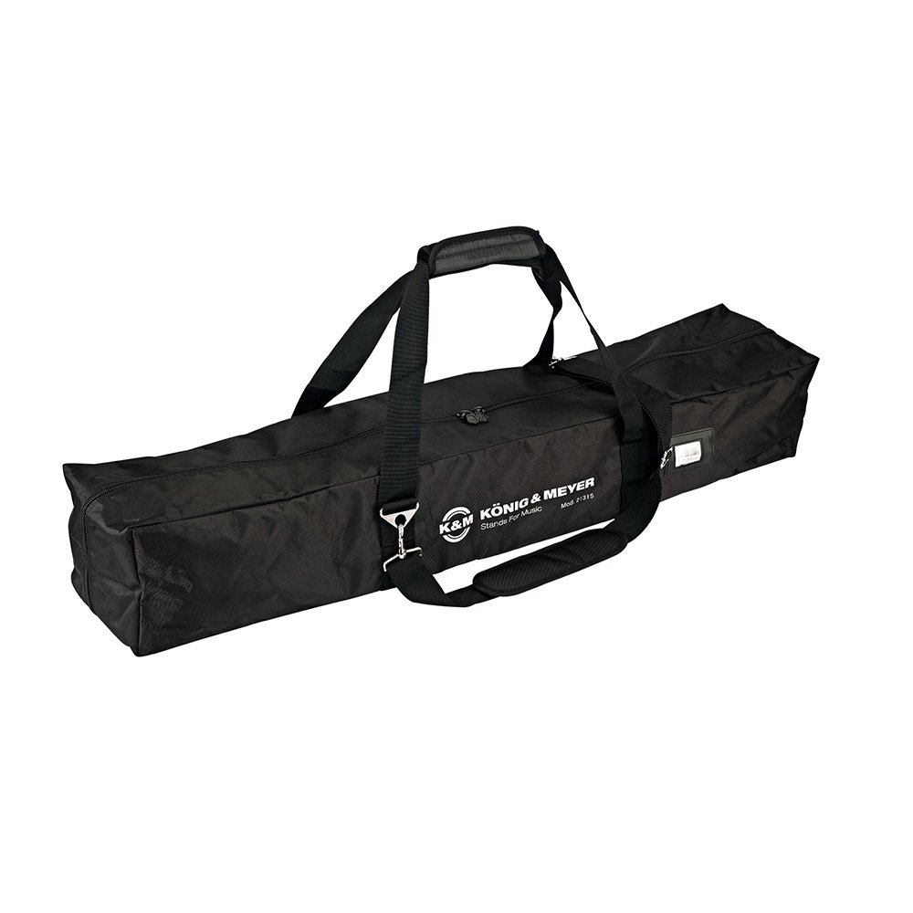 K&M 21315 Sturdy Carrying Case for 6 Microphone Stands