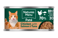Natures Menu Cat Chicken with Salmon & Tuna Tins 18x85g