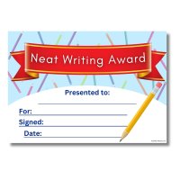R&R A5 Reward Certificates - Neat Writing Award (24)
