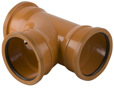 110mm 87.5 degree Triple Socket Branch