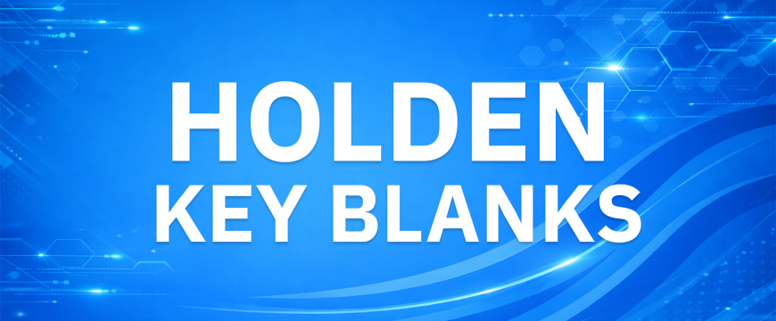 Holden Key Blanks