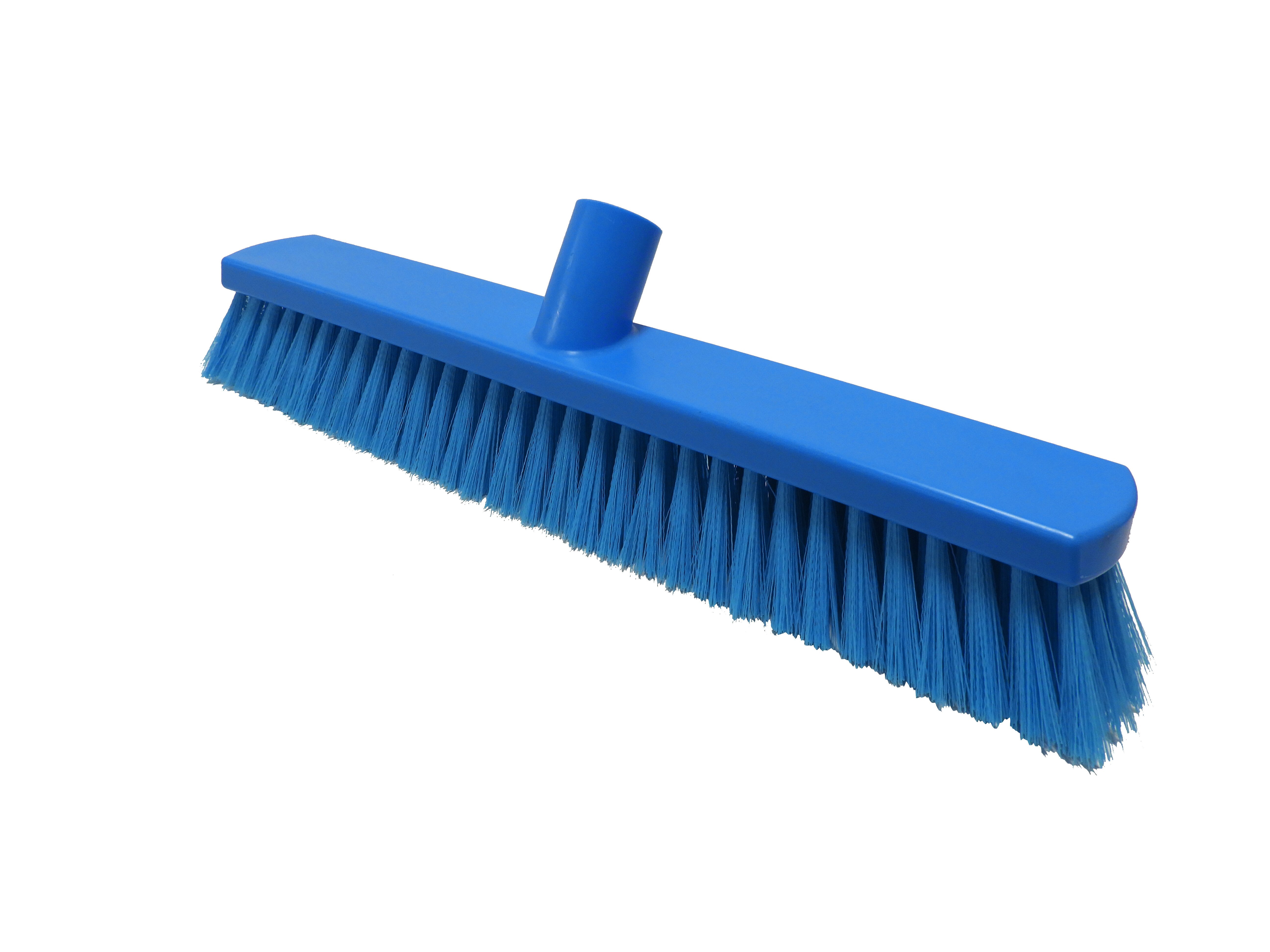 HYGIENE 380MM PLATFORM FLOOR BRUSH POLYPROP BLUE