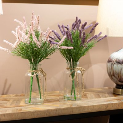 Lavender with Vase Assorted 