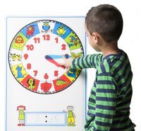 Giant Clock Dry Wipe Clock (52cm x 75cm)