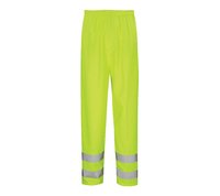 Tungsten Hi-Vis Waterproof Breathable PU Trousers Yellow