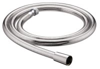 Bristan 1.25m Cone to Nut Std Bore Shower Hose Easy Clean Chrome HOS 125CNE01 C