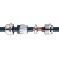 EMC Nickel Plated Brass Gland