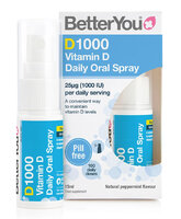 Better You DLUX1000 Daily Oral D3 Spray 15ml