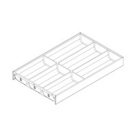AMBIA-LINE FOR LEGRABOX Cutlery insert, Orion Grey, 300mm wide to suit 500mm NL
