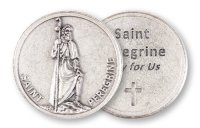 Metal Pocket Token/Saint Peregrine   (13313)