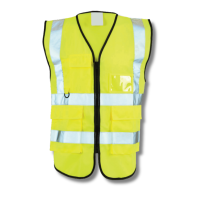 Bodytech Executive Hi-Vis Vest, Yellow