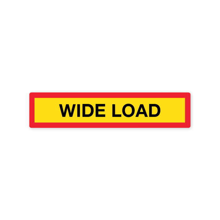 'Wide Load' Marker Board (Large)