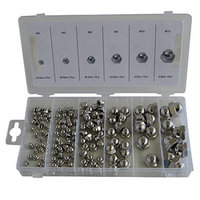 150pce Top Covered Hex Nut Assortment metric