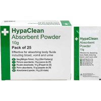 HYPACLEAN ABSORBENT POWDERS PACK 25 10G