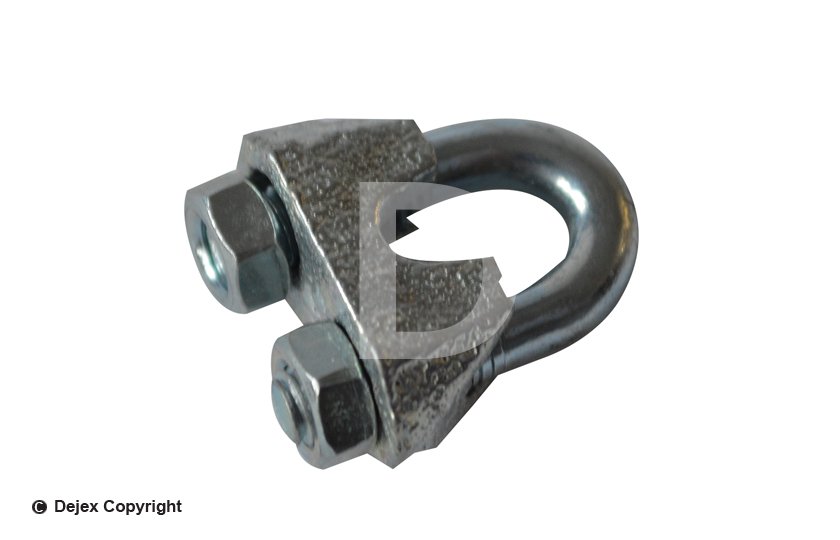 5mm GALV.BULLDOG CLIP