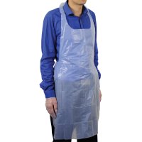 WHITE POLYTHENE APRONS PACK 100