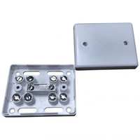 Alarm Junction Box 10 Screw White J80