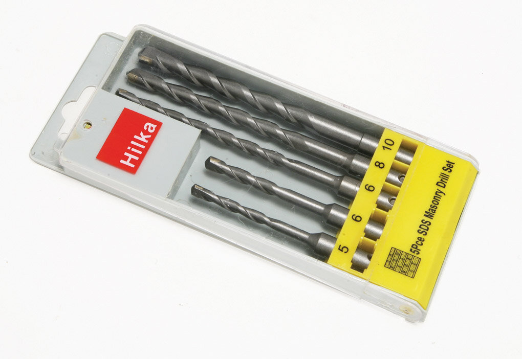 HILKA 5 PCE SDS MASONRY DRILL SET