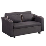 Colorado Sofa Bed - Dark Grey closed