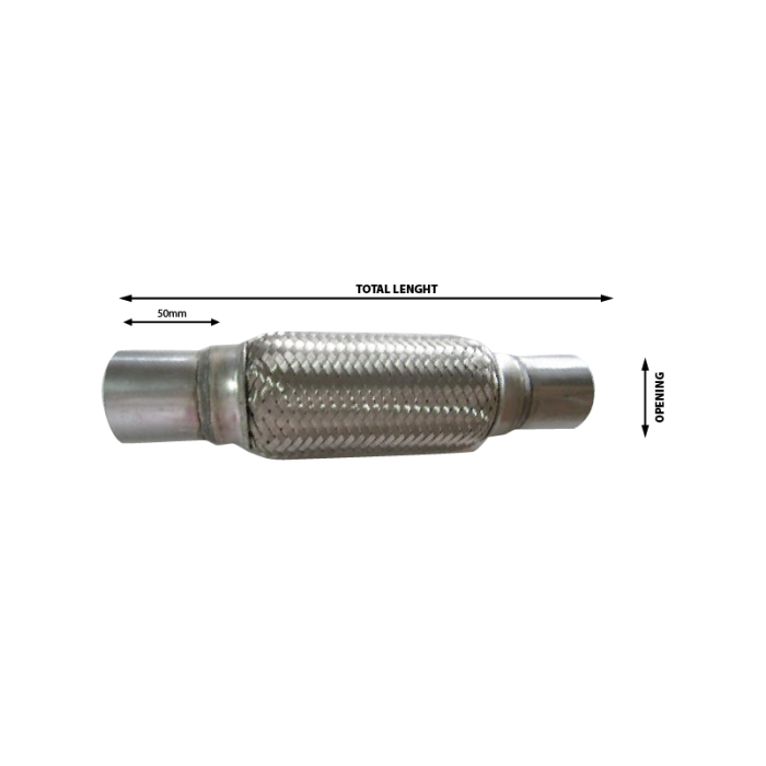 Exhaust Flexi Pipe (60mm Opening)
