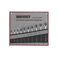 Spanner Set Ratchet Combn Mm 10Pcs