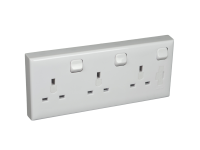 Socket Triplicator [White]