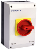 Plymouth 125 Amp 4 Pole Rotary Isolator IP65