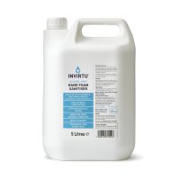 INVIRTU Hand Foam Sanitiser - White 5L