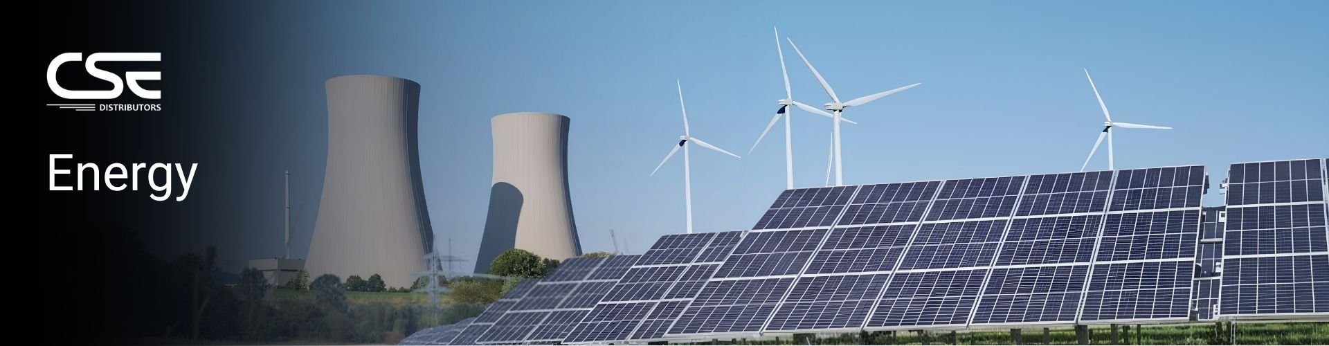 Energy and power sector electrical components from CSE Distributors