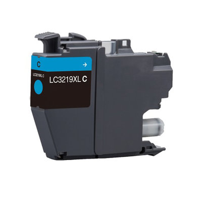 Compatible Brother LC3219XLC  Cyan 1500 Page Yield